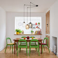 ELIO 3-Light Offset Glass Pendant for Kitchen Island, Dining & Stairwell