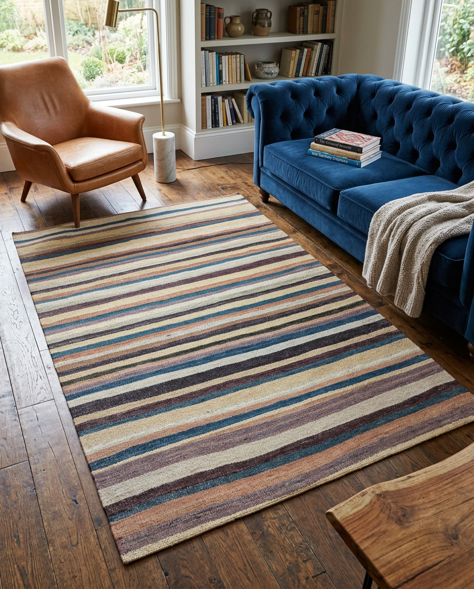 Scandinavian Kilim Rug - Size: 96 x 155 cm