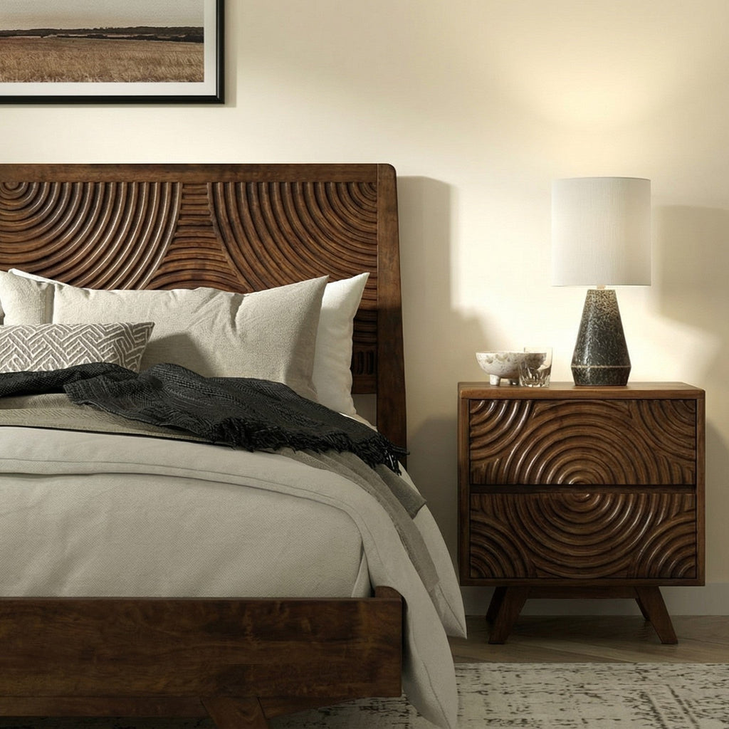 The Halden Solid Wood Bed Frame