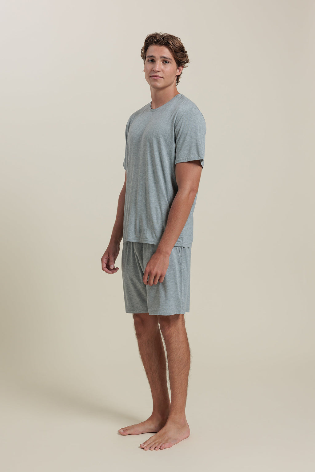 Sleepwear Set <br/> Men’s Bamboo Tee & Shorts Set