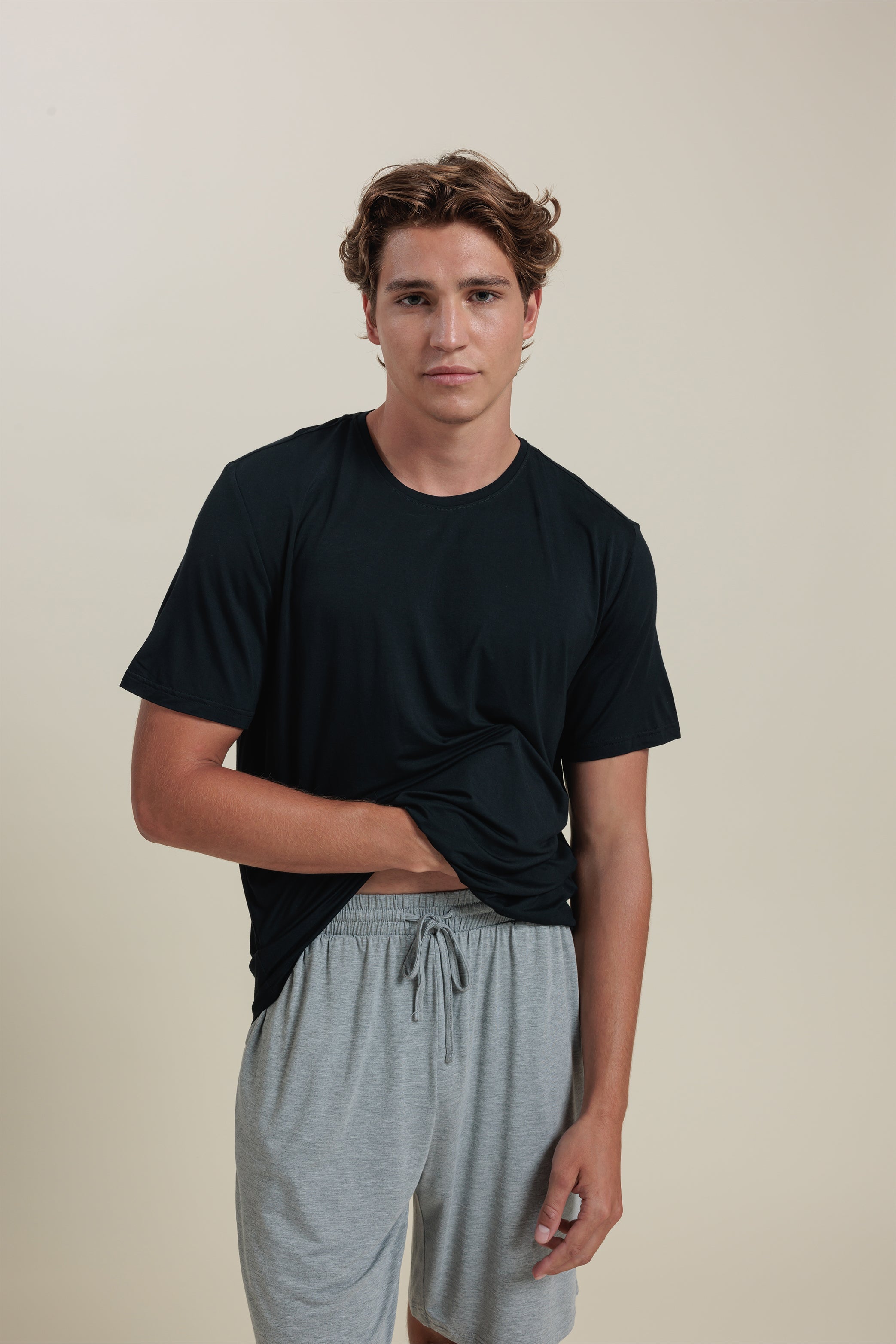 Sleepwear Set <br/> Men’s Bamboo Tee & Shorts Set