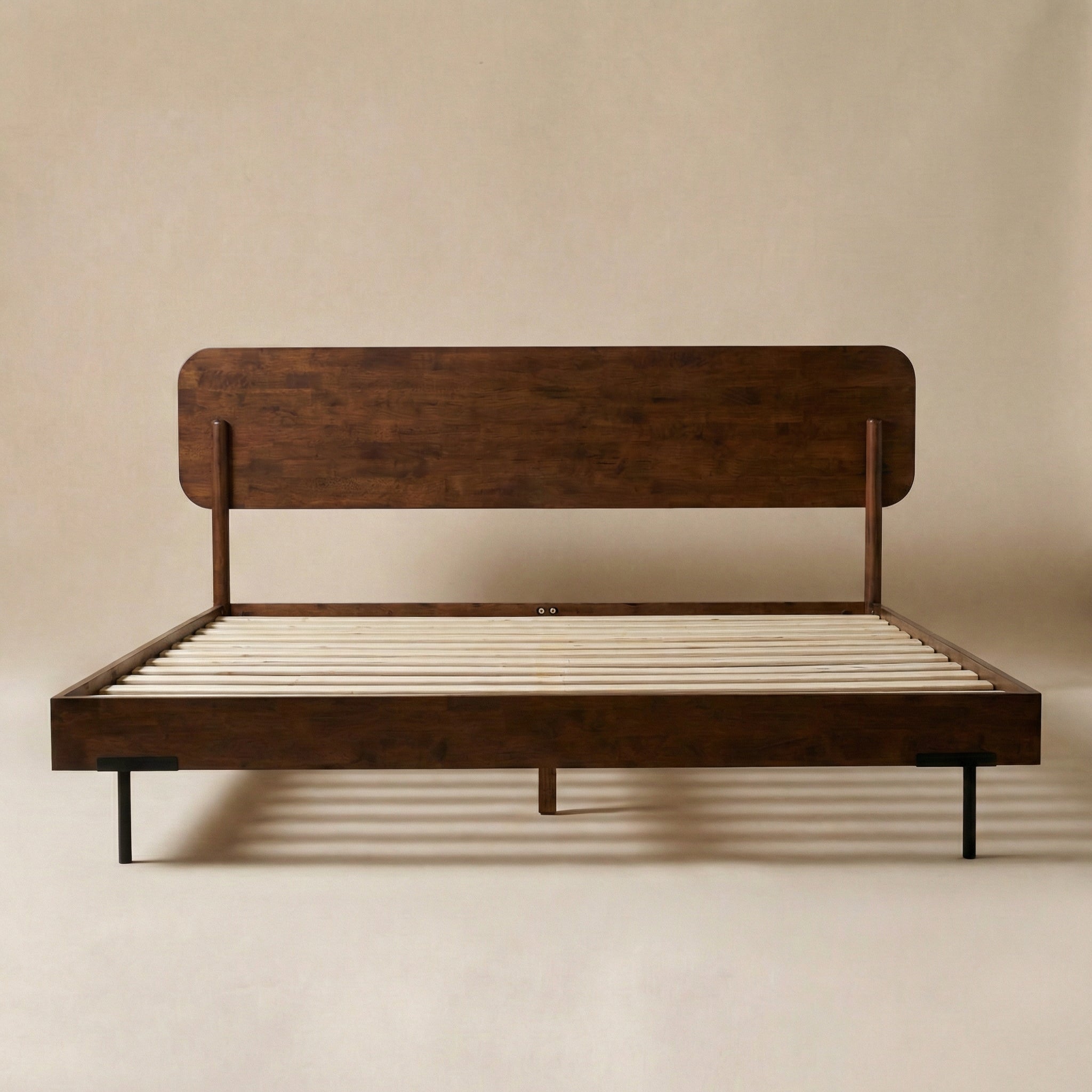 The Farrow Solid Wood Bed Frame