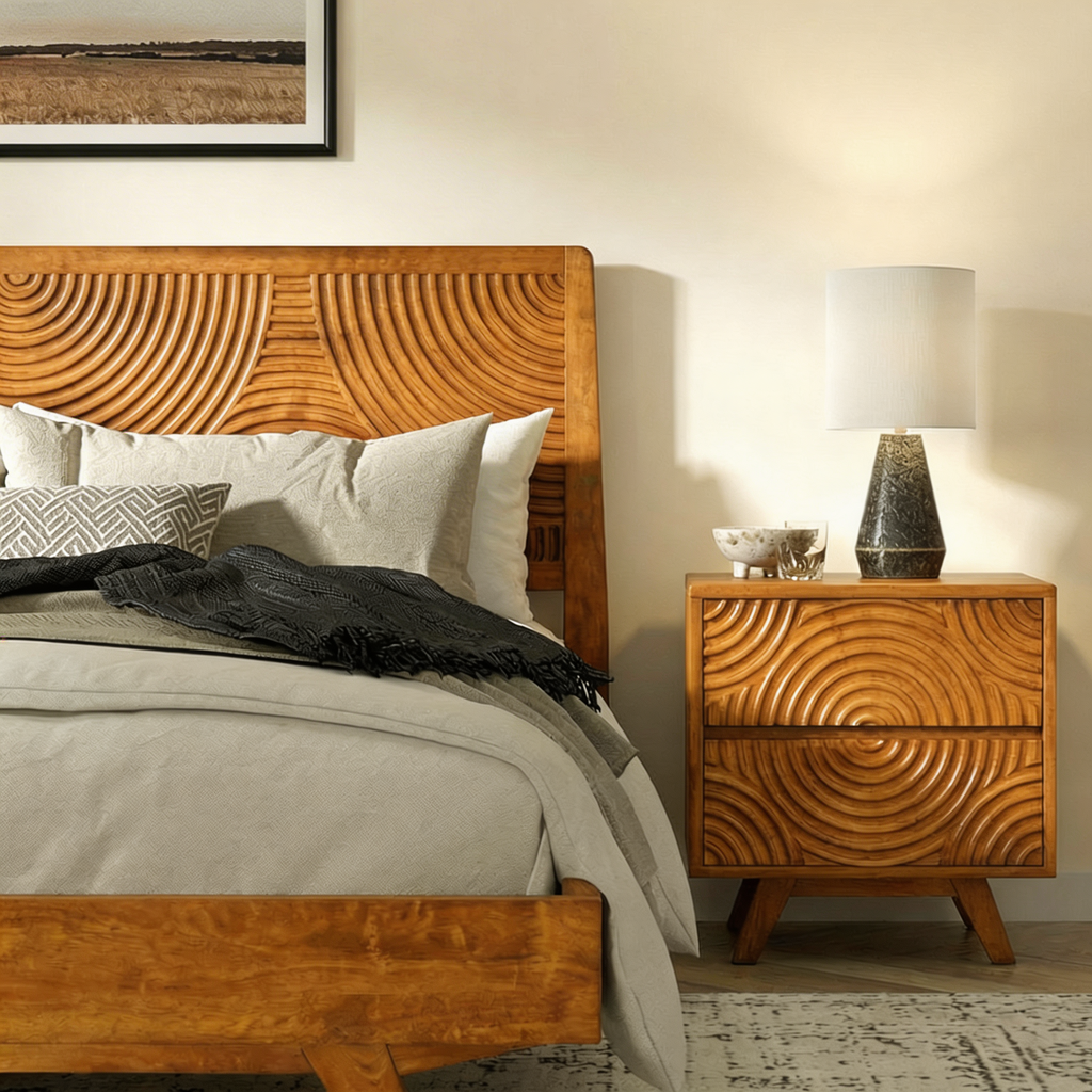 The Halden Solid Wood Bed Frame