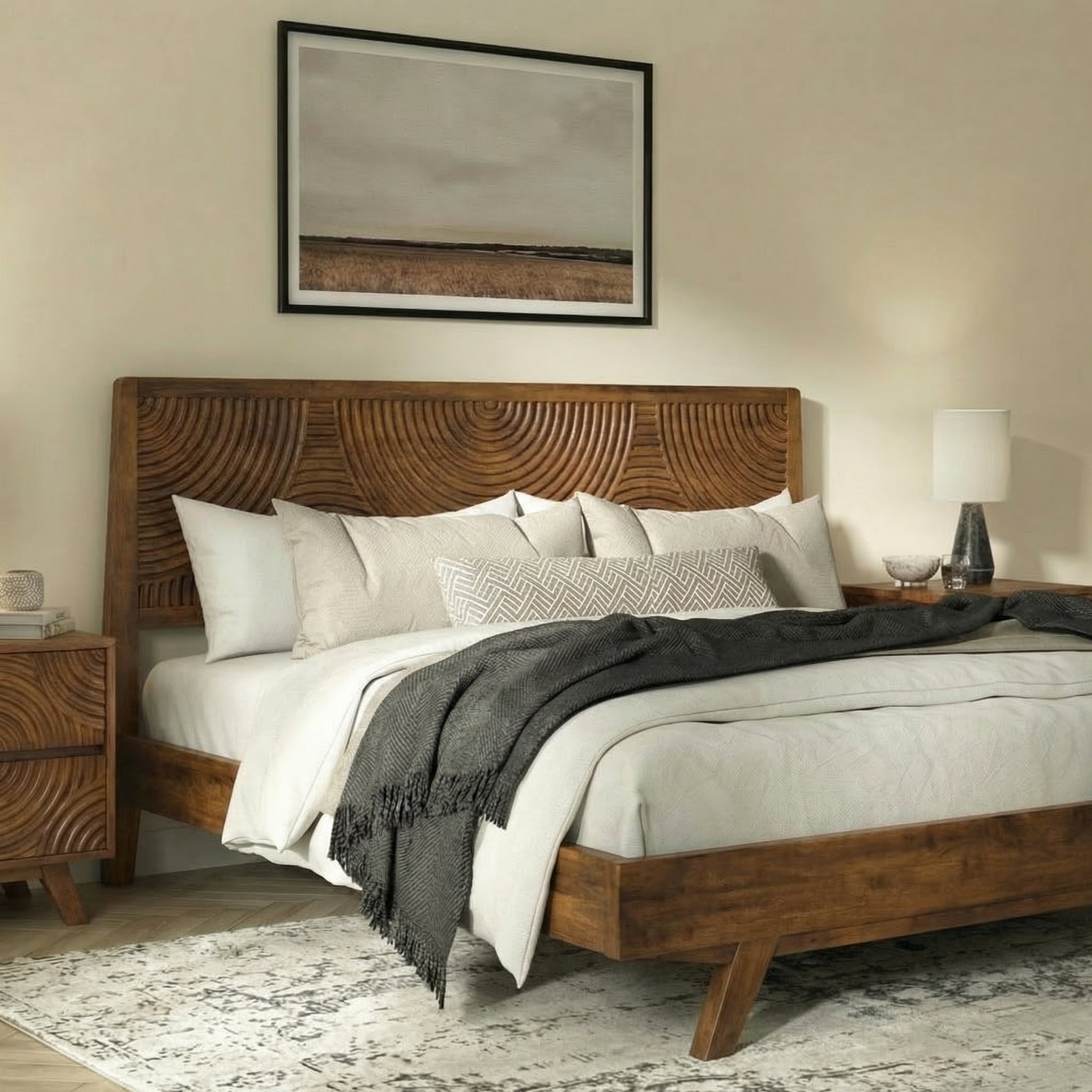 The Halden Solid Wood Bed Frame
