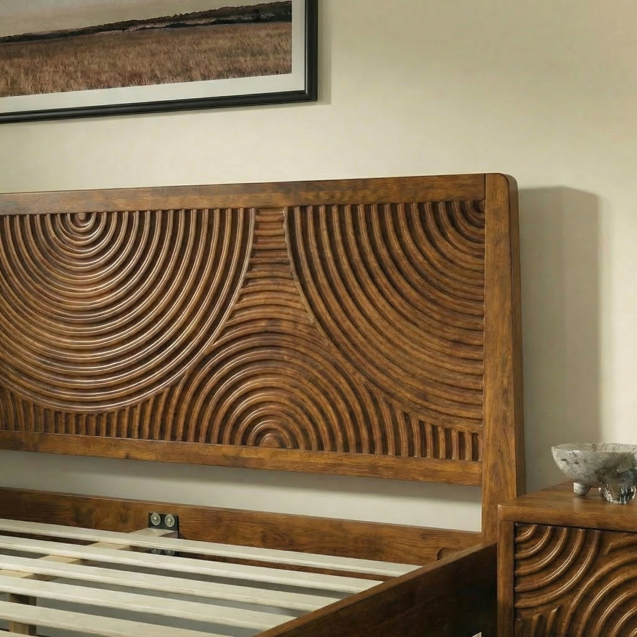The Halden Solid Wood Bed Frame