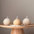 Dotted Soy Wax Ball Candle | Home Decor