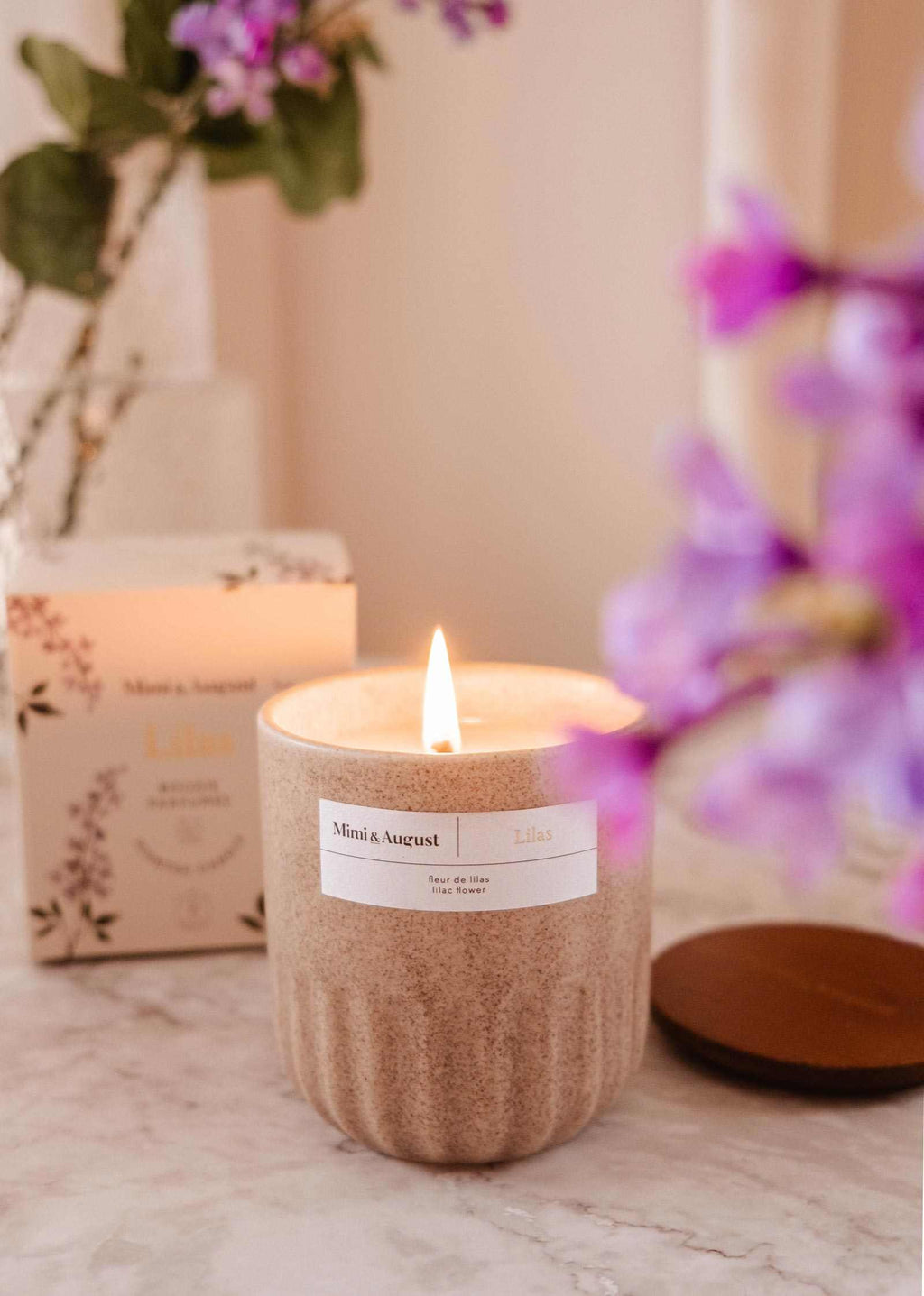 The Lilac Reusable Soy Candle